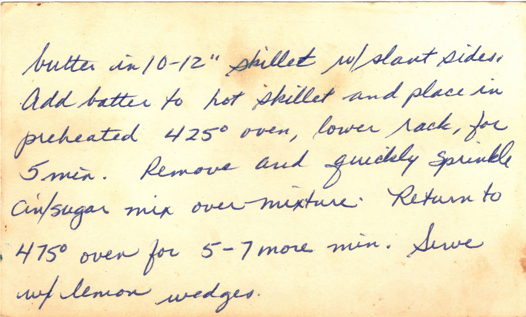 German Apple Pancakes recipe card, image 2 of 2