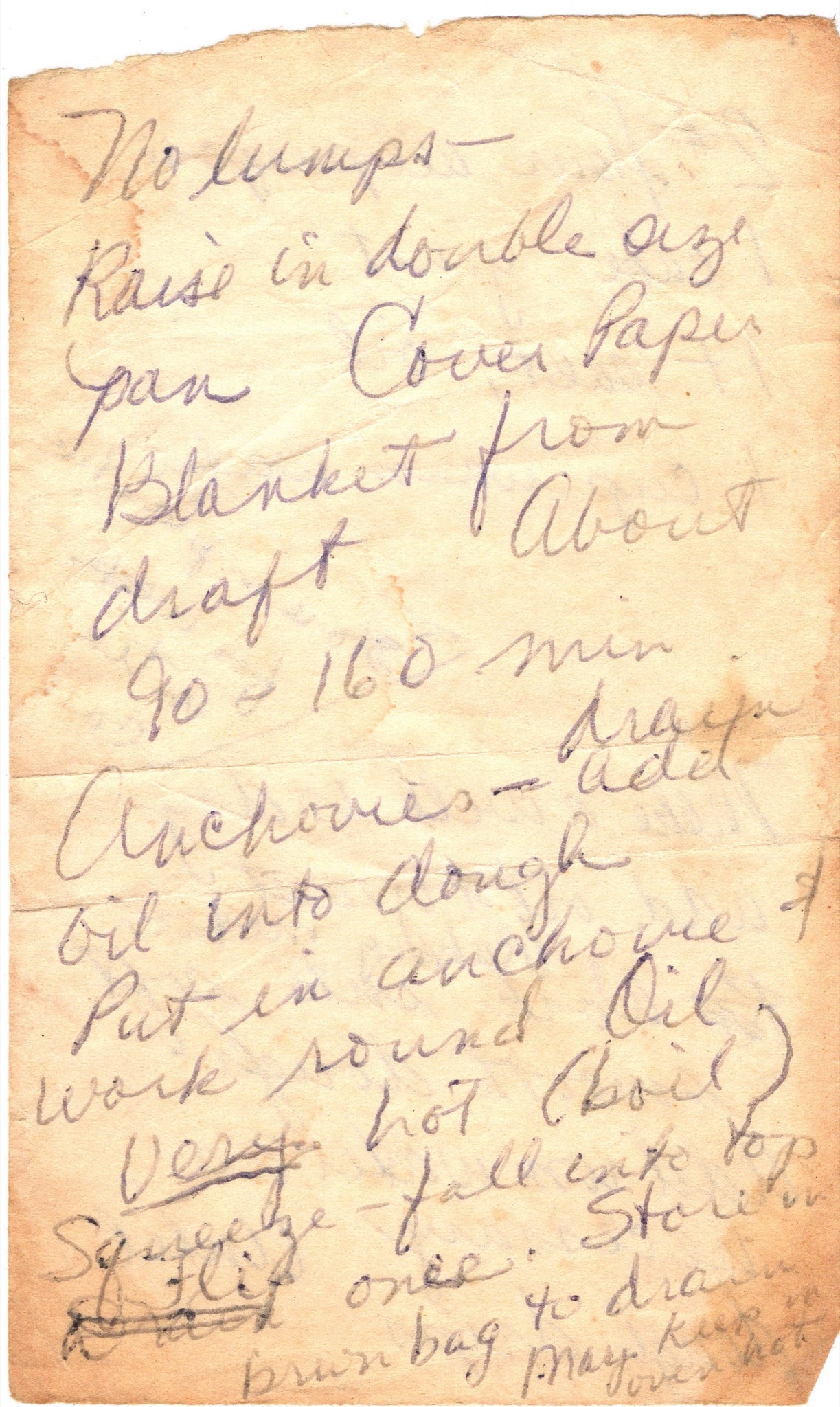 Zeppole, Plain or with Anchovies recipe card, image 2 of 2