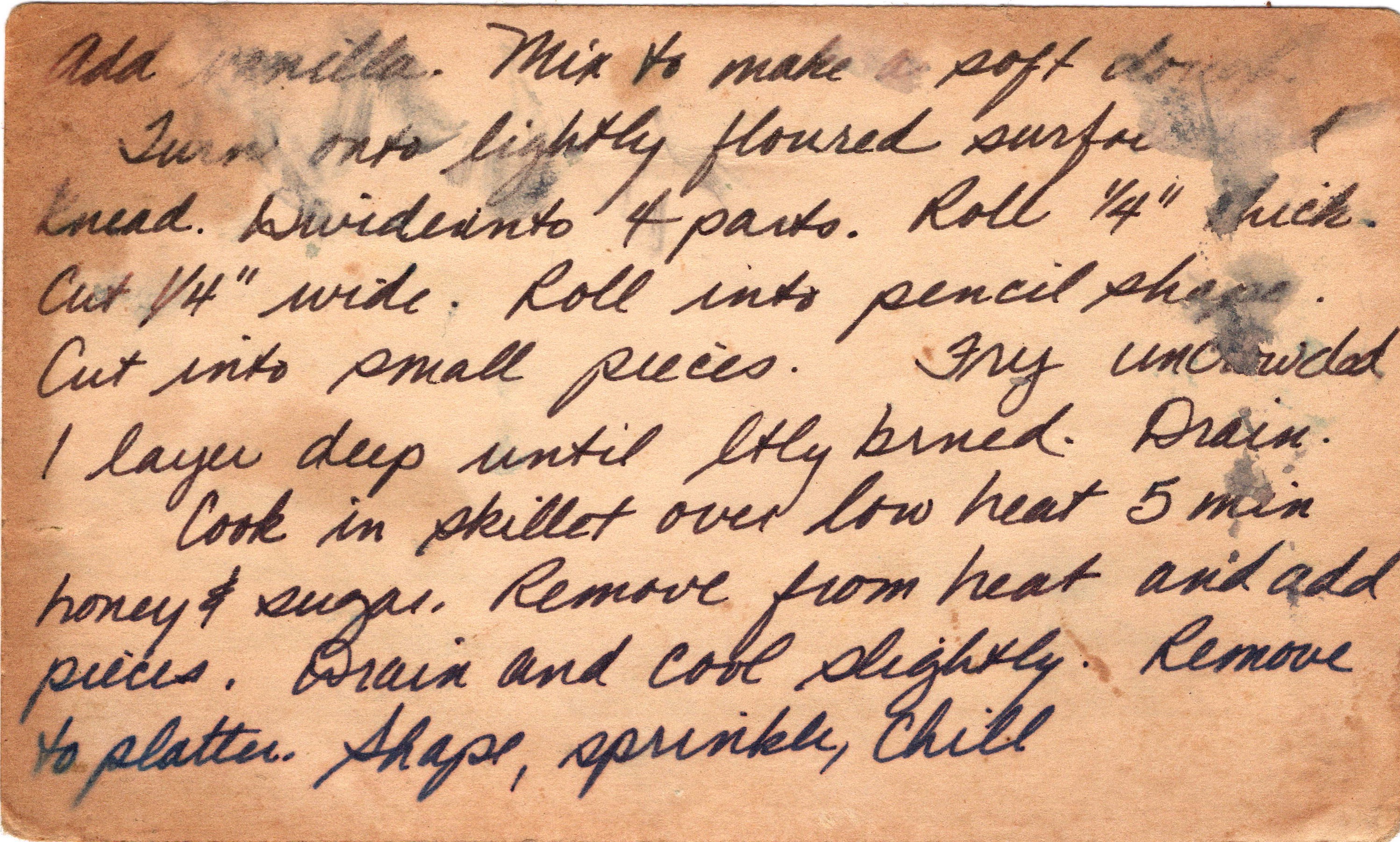 Honey Clusters (Struffoli) recipe card, image 2 of 2
