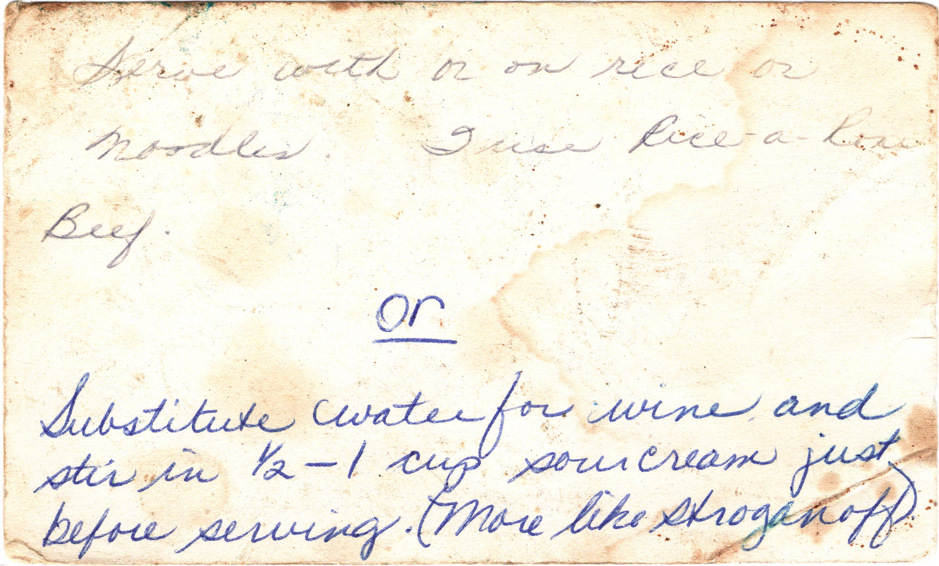 Beef Burgundy recipe card, image 2 of 2