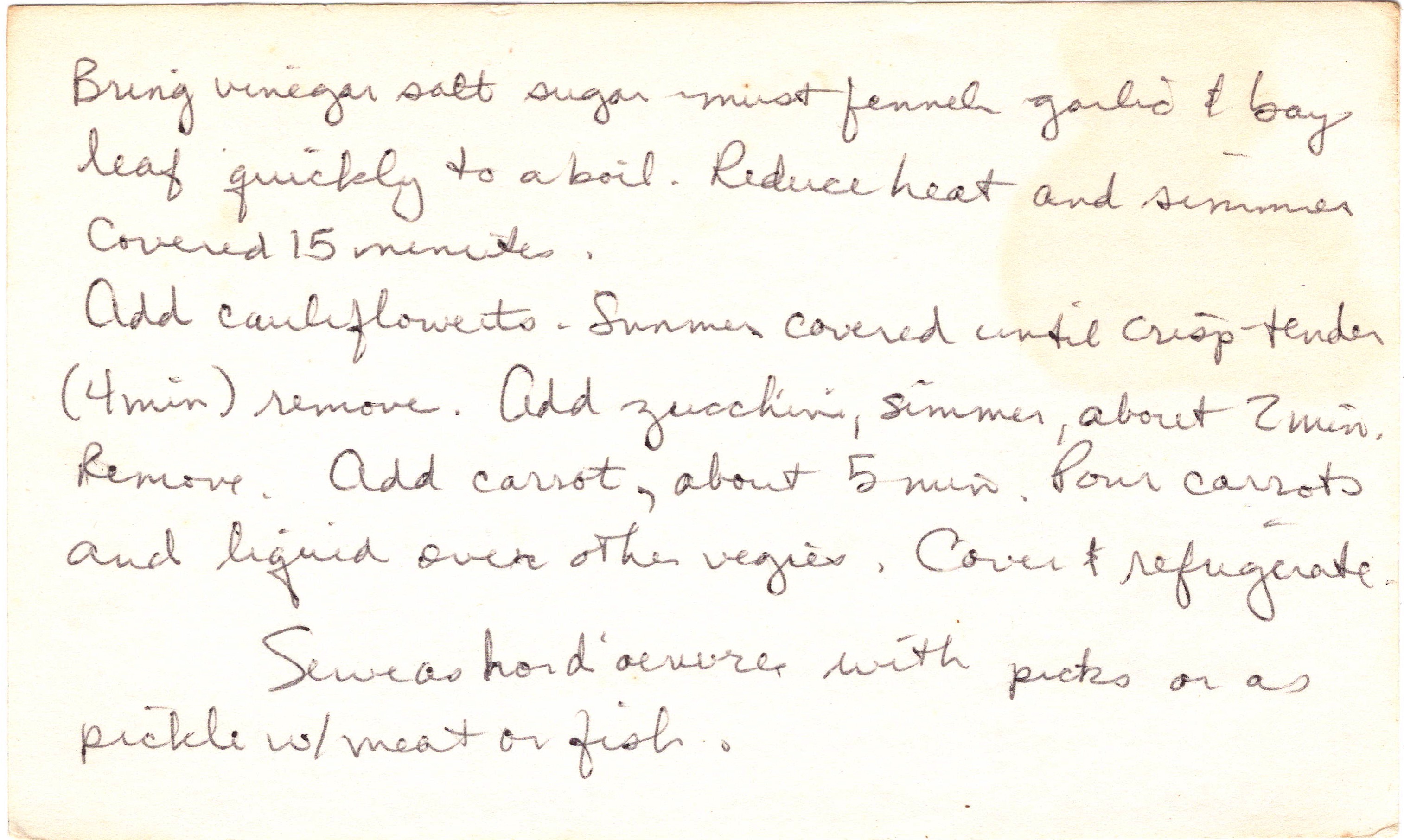 Small-Batch Veggie Pickles recipe card, image 2 of 2