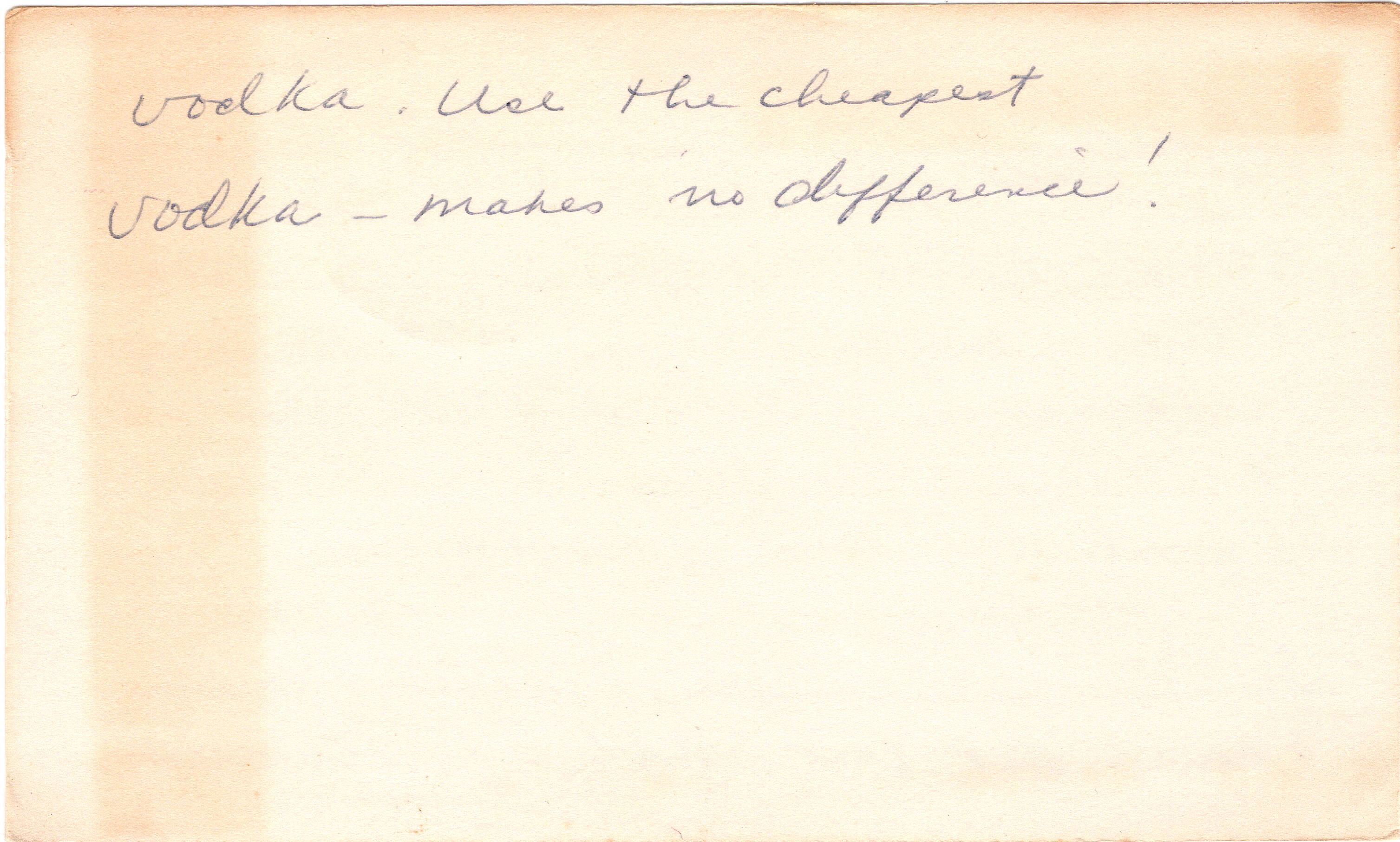 Imitation Kahlúa recipe card, image 2 of 2