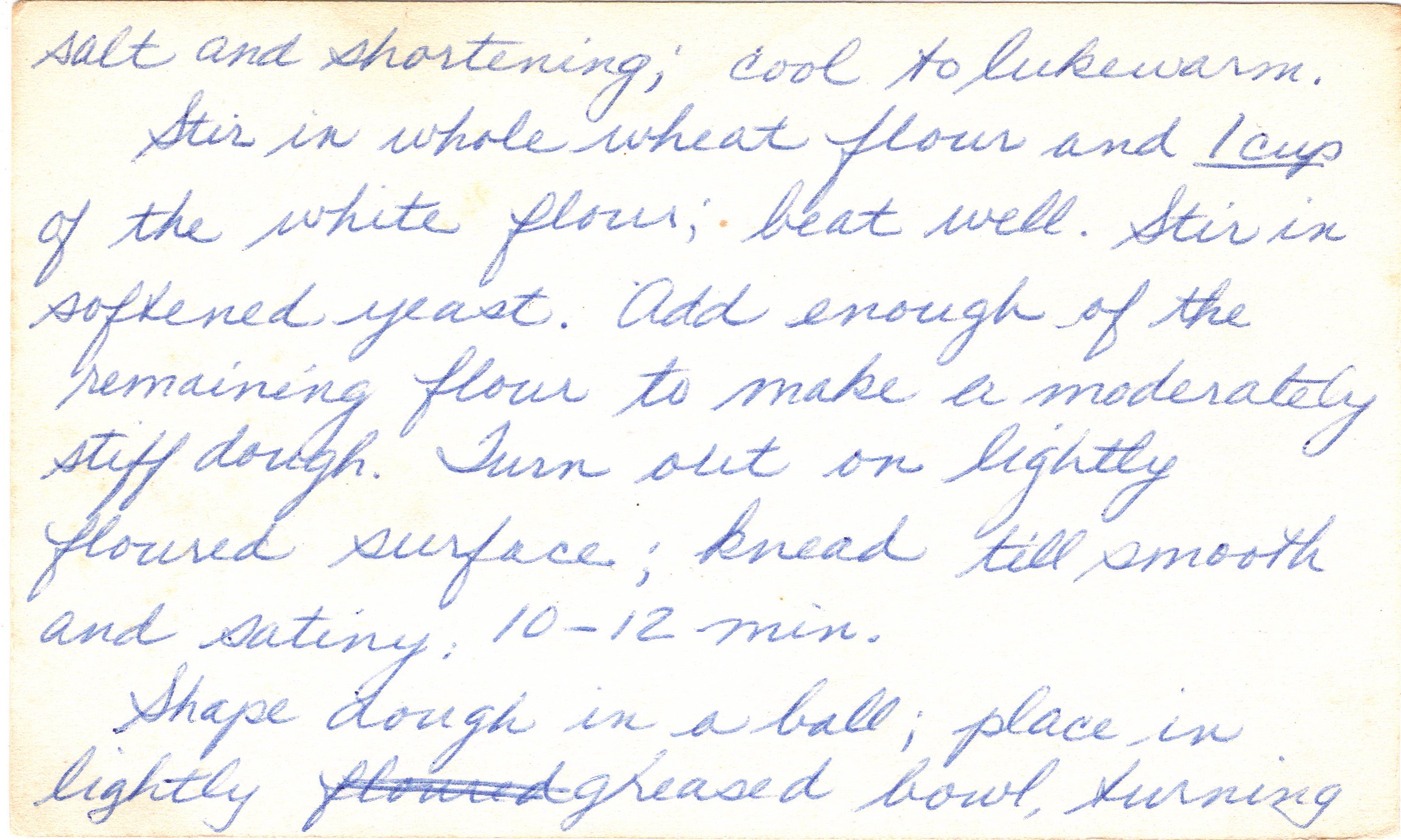 Whole Wheat Bread recipe card, image 2 of 4