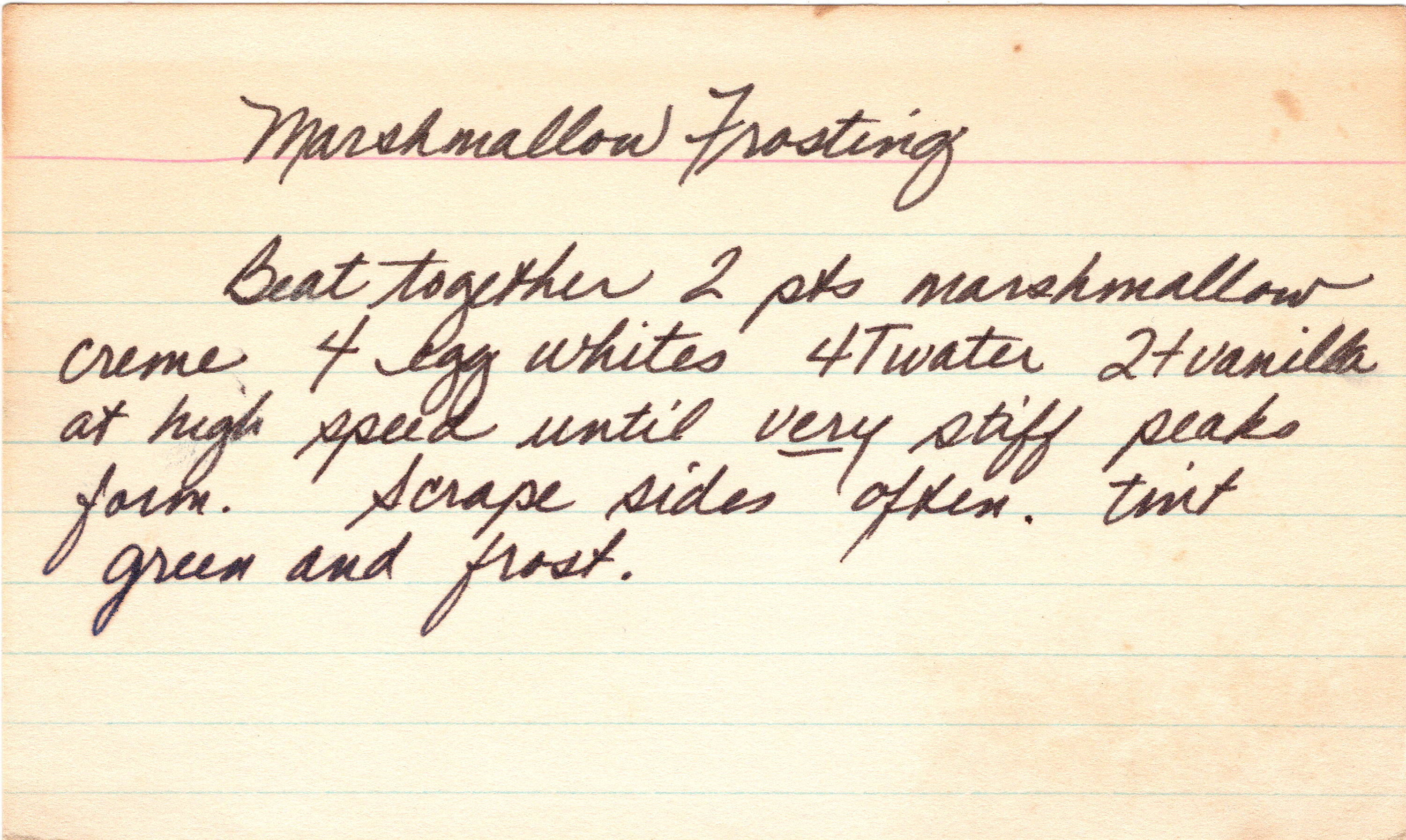 Butterscotch-Filled Cake with Marshmallow Frosting recipe card, image 2 of 2