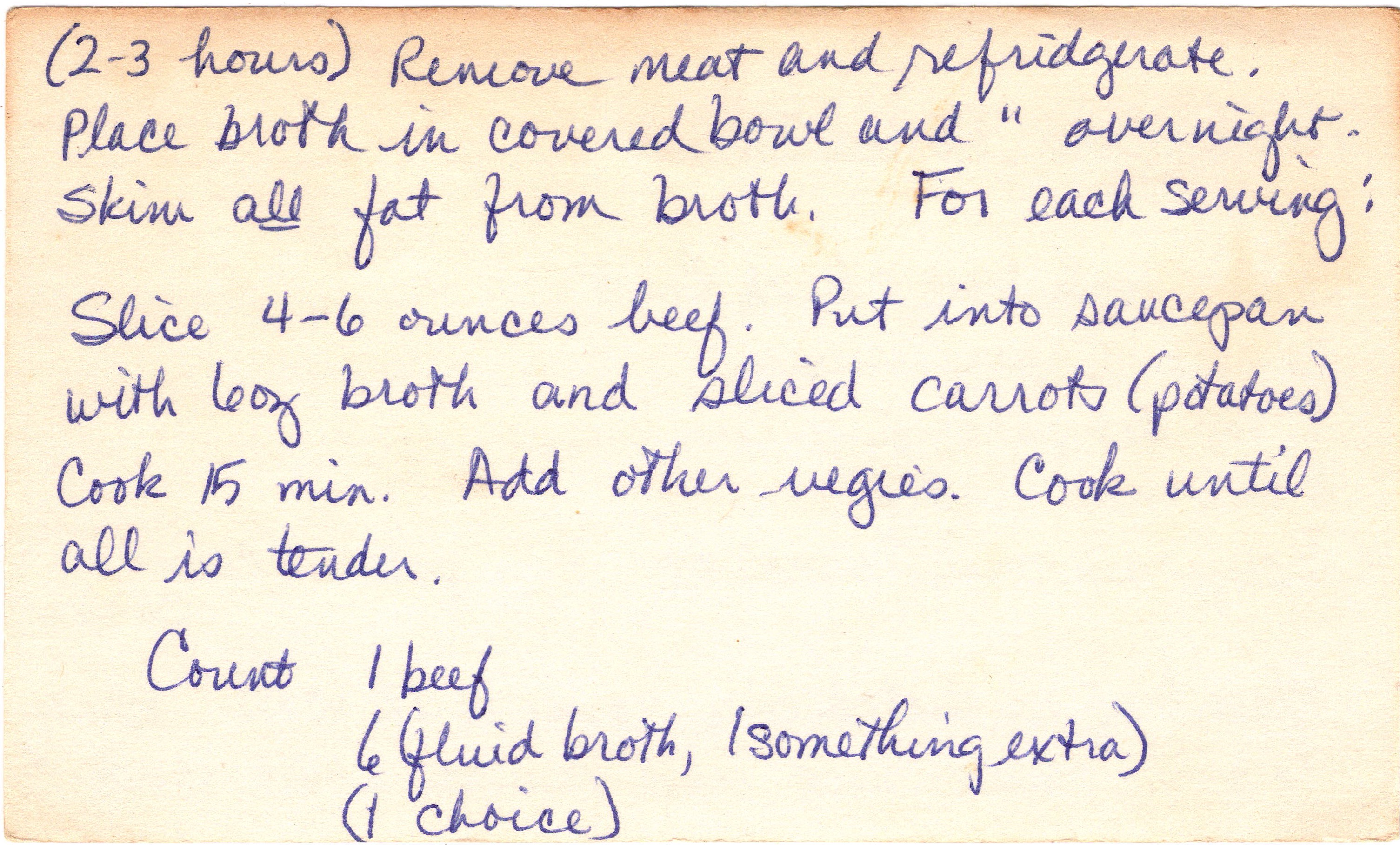 New England Boiled Dinner recipe card, image 2 of 2