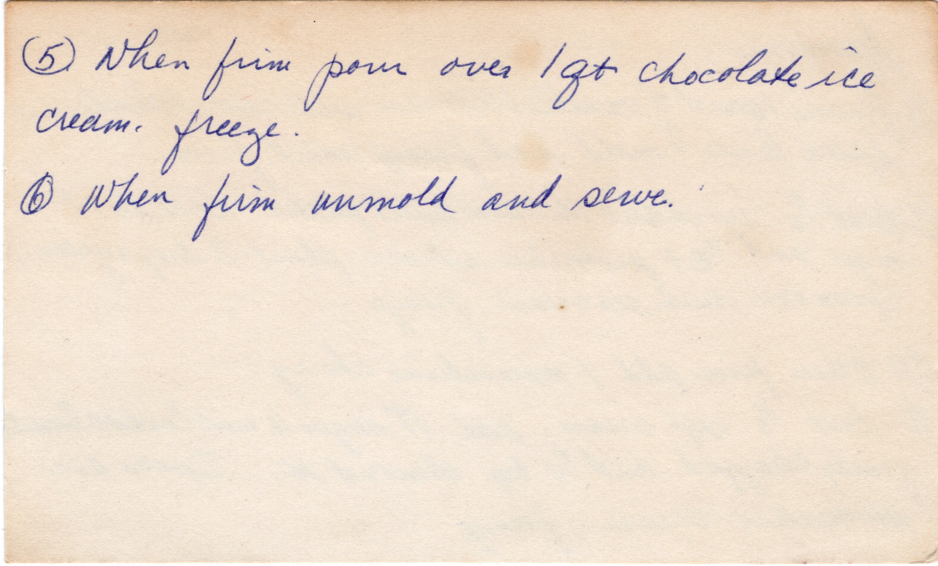 Spumone recipe card, image 2 of 2