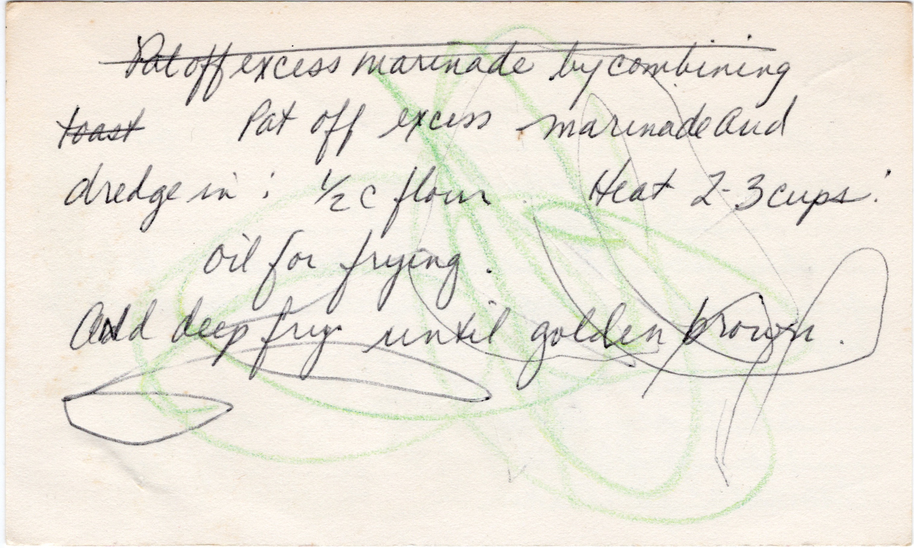 Korean Cod recipe card, image 2 of 2