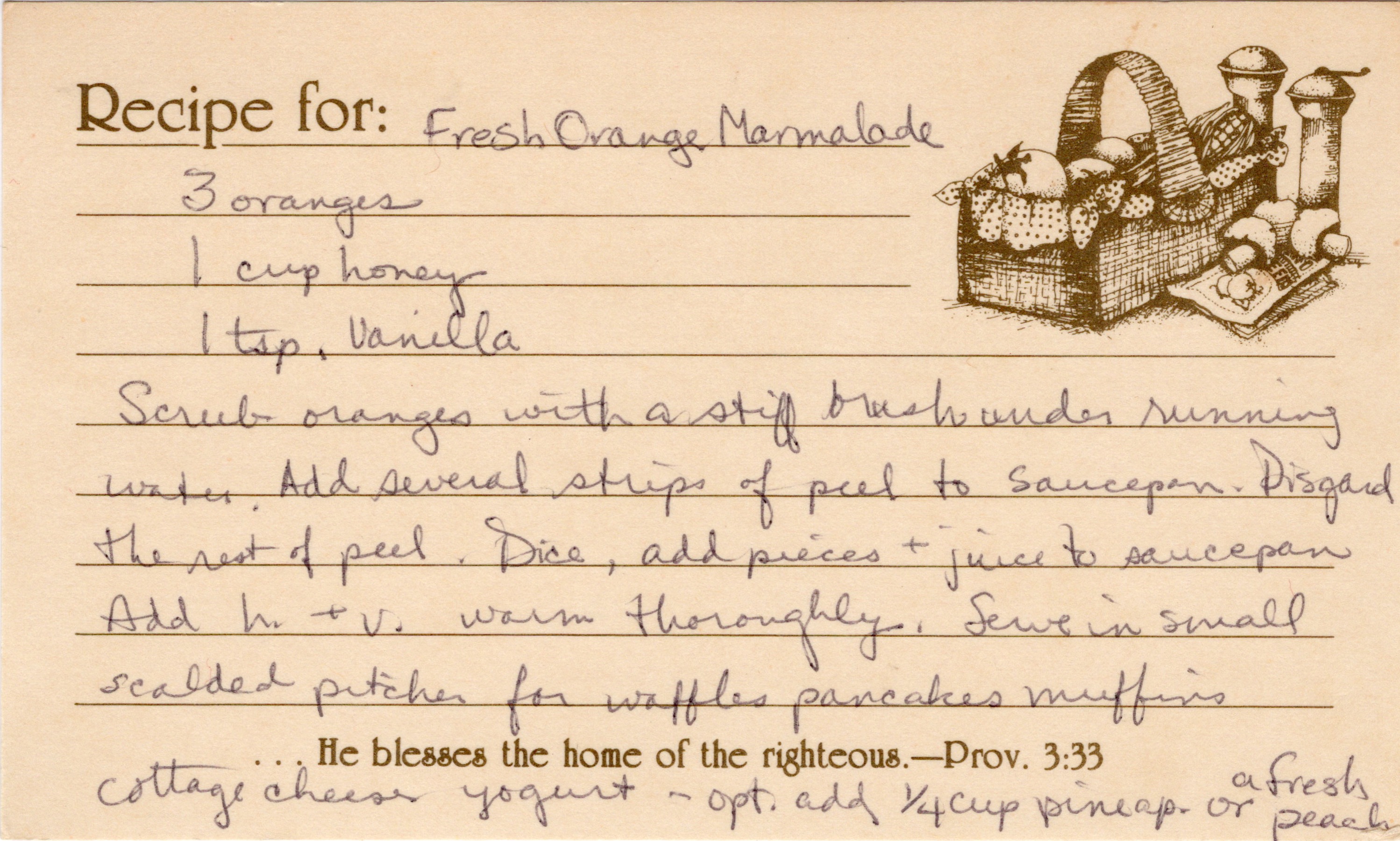 Fresh Orange Marmalade recipe card, image 1 of 1