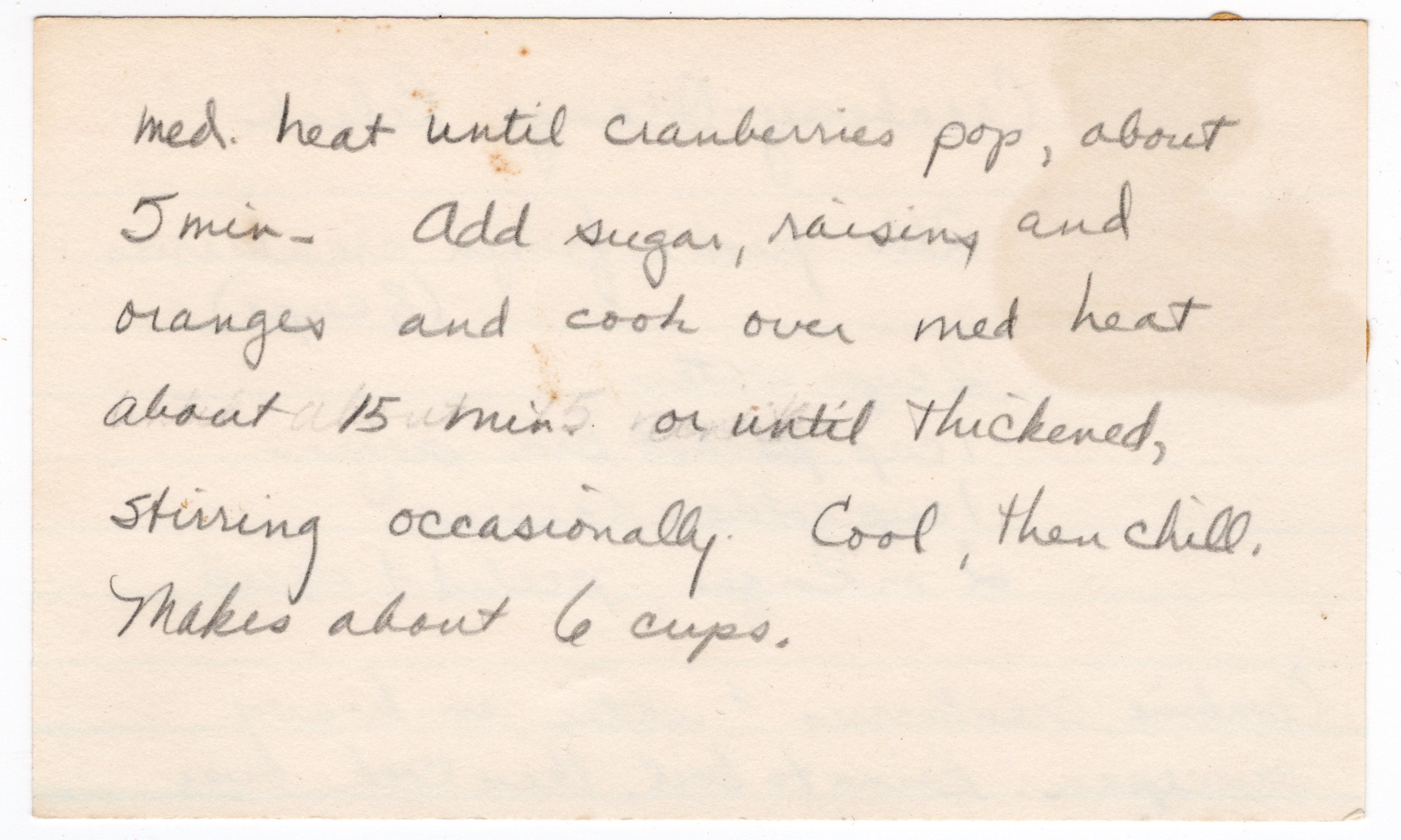 Cranberry-Orange Relish recipe card, image 2 of 2
