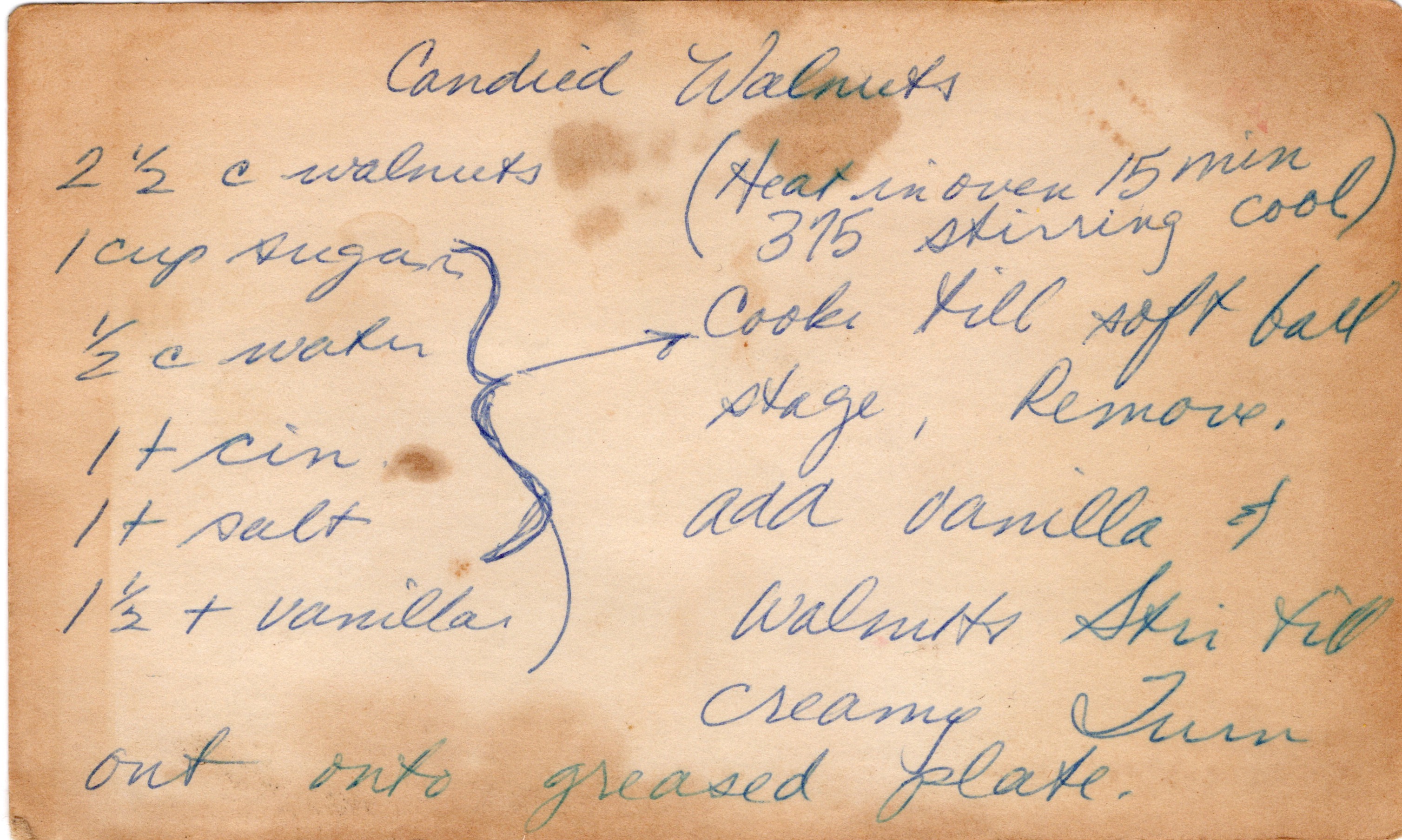 Candied Walnuts recipe card, image 1 of 1